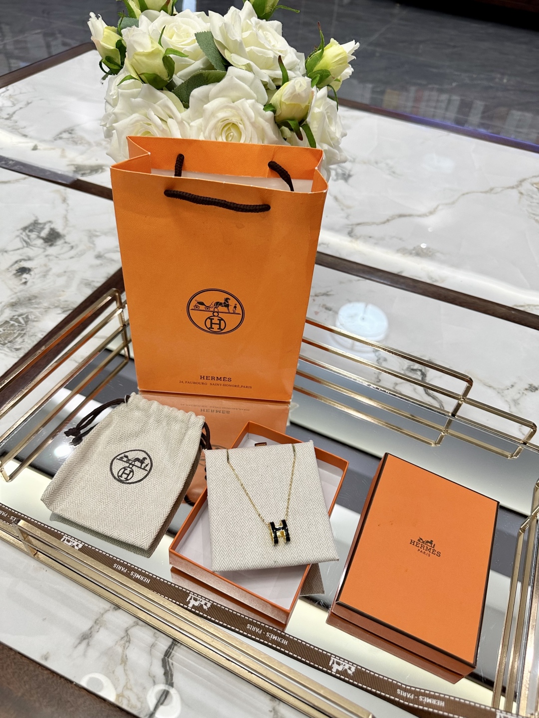 HERMES jewelry model 06